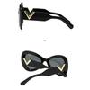 Women's sunglasses, fashionable large-frame butterfly sunglasses