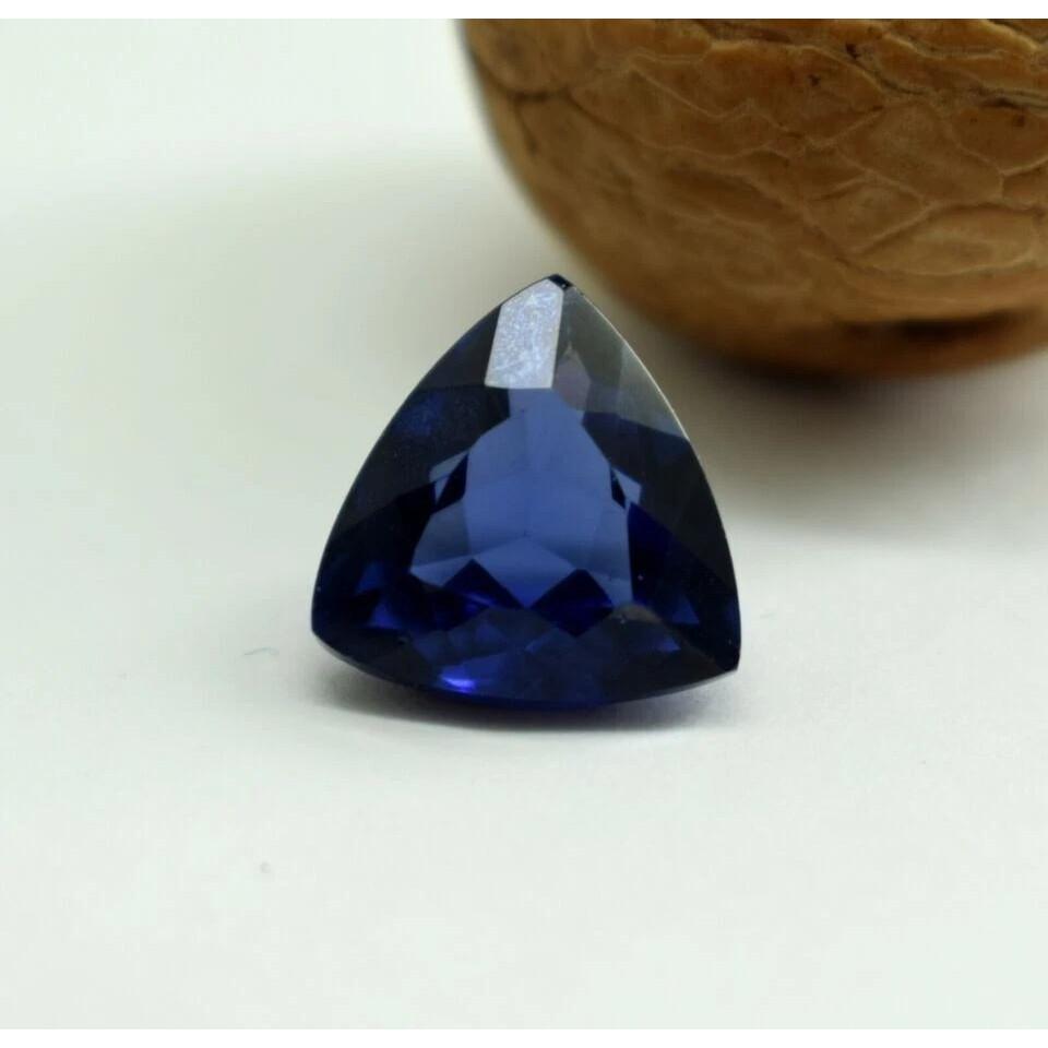 Flawless Tanzanite Blue Natural Trillion 9.50 Ct Certified Loose Gemstone