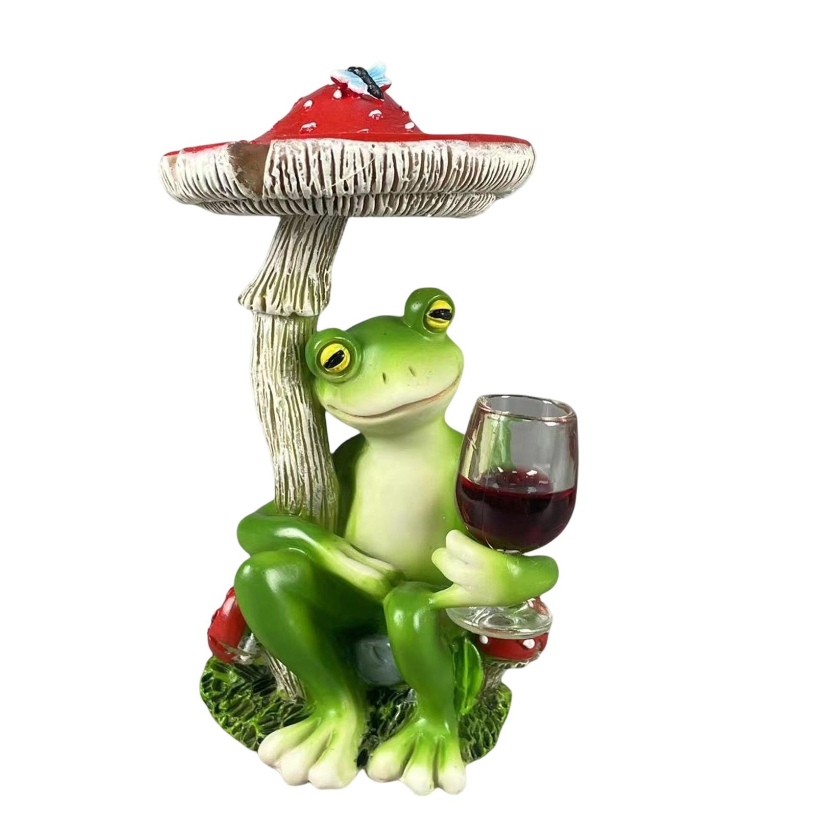 

Red Wine Resin Creative Ornament Desktop Living Room Decoration One Size