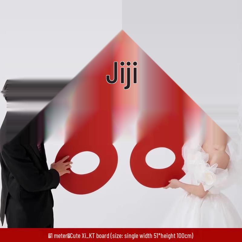 Complete Wedding Room Decoration Set: Non-Damaging Decor for Bride's Family Living Room and Bedroom