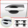Carbon Fiber Exterior Door Handle Bowl Cover Trim For Honda CR-V CRV 2023 2024