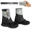 Waterproof, Lightweight Gaiter Shorts for Hiking, with a Replacement TPU Strap. Durable and Easy To Put On and Take Off. Protects Against Dirt, Mud, a