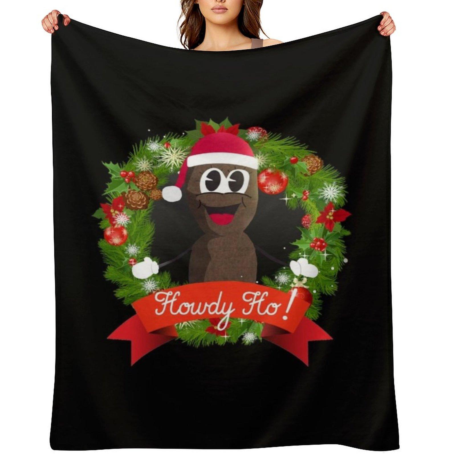 

South Park - Mr Hankey - Howdy Ho! Gift For Men and Women, Gift For Fans, Gift Christmas Day Throw Blanket halloween Blankets 30x40in