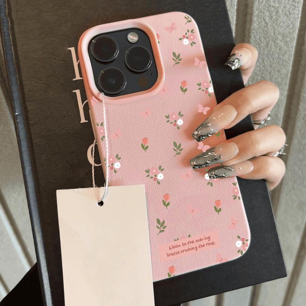 HOT Luxury Small Floral Flower Lichee leather pattern Phone Case For Redmi A5 A3 A1 14C 13 12 12C 10 9 9A 9T 9C 8  K60 Ultra