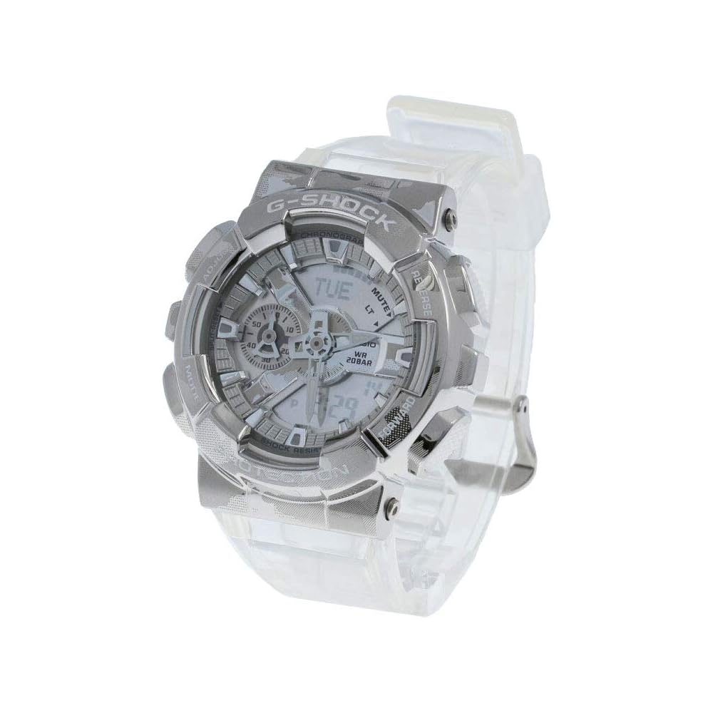 Casio G-Shock GM-110SCM-1A Men s Analog Digital Watch Metal Camouflage Skeleton Design