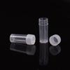 50PCS Mini Plastic Vials with Lids Plastic Vial Storage Container Sample Small Bottles  Small Items