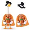 Easy To Clean Goose Costume Porch Goose Clothing Festive Christmas Goose Outfits for 23 Lawn Geese Xmas Tree Hat for Outdoor