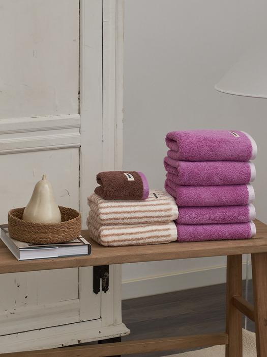 KOTONA Home Body Towel Set 10P (Choose 2 of 10) Dark Navy 5P