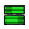 Fishing Box for Carp Fishing Line Magnetized European Style with 11x 160 Magnetized Buckets Carp Fishing Equipment A128B