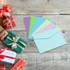 100Pcs 11.5x8.2cm Colorful DIY Multifunction Envelope Blank Mini Paper Envelopes Wedding Party Invitation Greeting Cards Gift