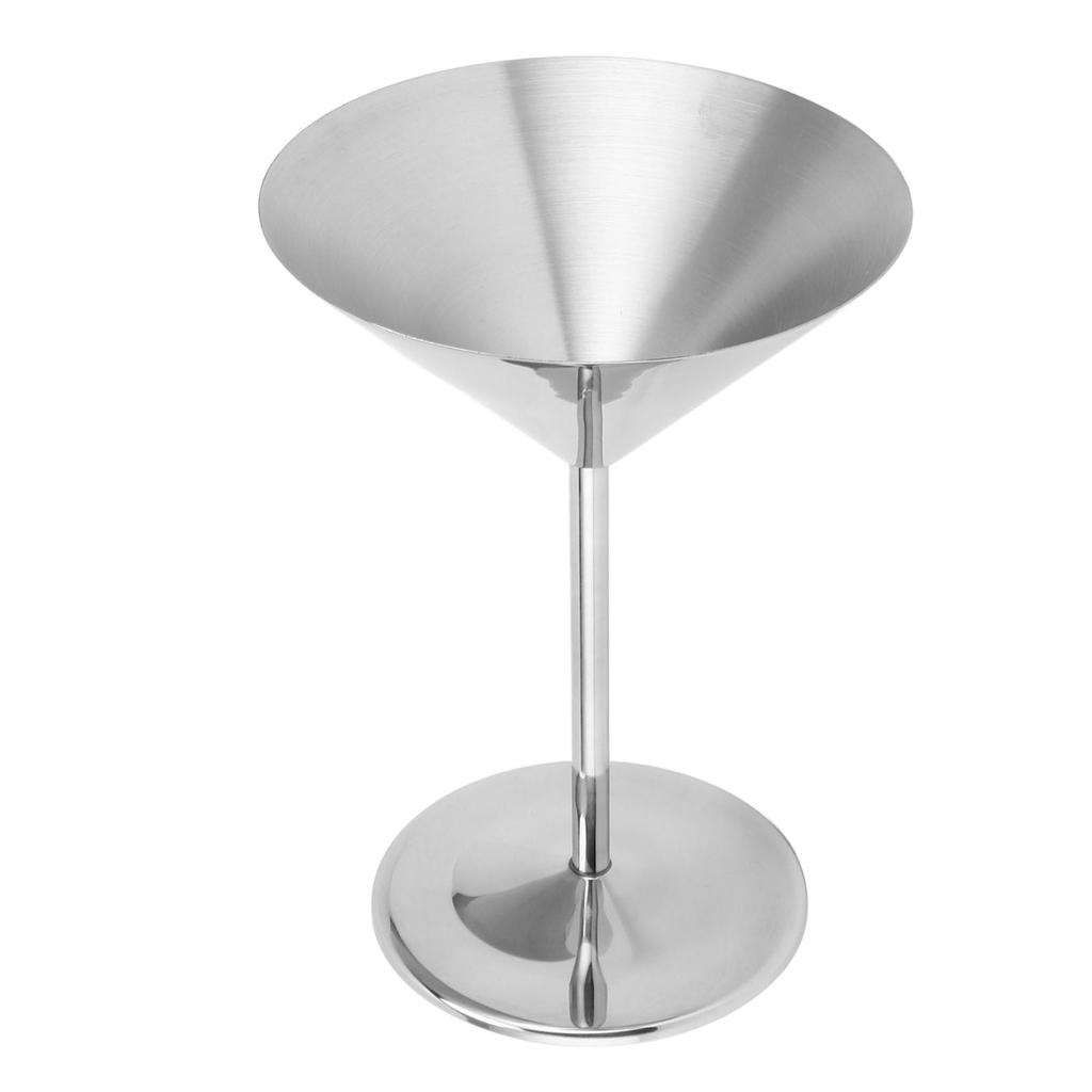 Weinglas aus Edelstahl Metall-Weinkelch Isoliertes Rotweinglas Cocktail-Champagnerkelch für Heimparty