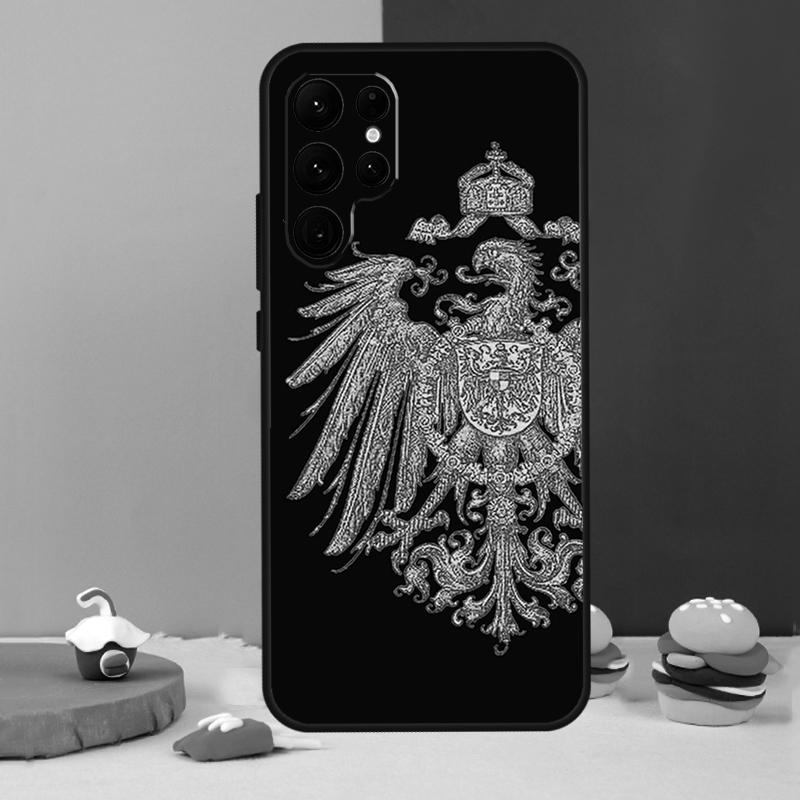 

German Empire Flag Phone Case For Samsung Galaxy S25 Ultra S9 S10 S20 S22 S21 FE S23 Plus S24 Ultra Cover Coque Galaxy S23