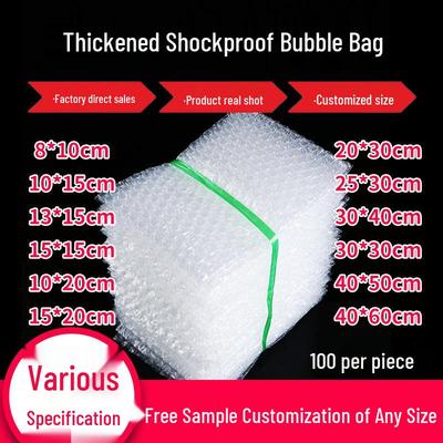 PE Transparenter stoßfester Luftpolsterbeutel - Anpassbare Folienverpackung