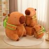 23cm Capybara Plush Simulation Capibara Anime Fluffty Toy Cute Doll Stuffed Animals Soft Doll Plush Christmas Thanksgiving Gift