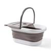 Portable Foldable Foot Bath Bucket - Deep, Over-Calf, for Dormitory or Home Use