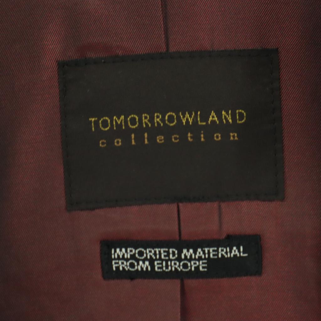 TOMORROWLAND Made In Japan Long Sleeve Cashmere Coat Black Women Used