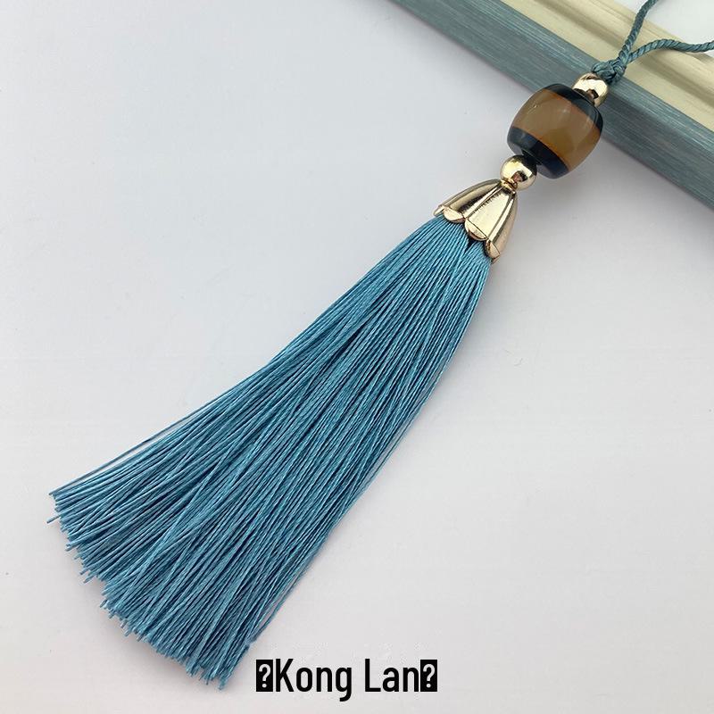 

Подвеска-веер с кисточкой из нефрита в китайском стиле для антикварного украшения