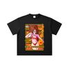 260 GSM Double Yarn 32 Count 100% Cotton Dragon Ball V25 Android 21 Waifu Print Unisex Heavy Cotton T Shirt
