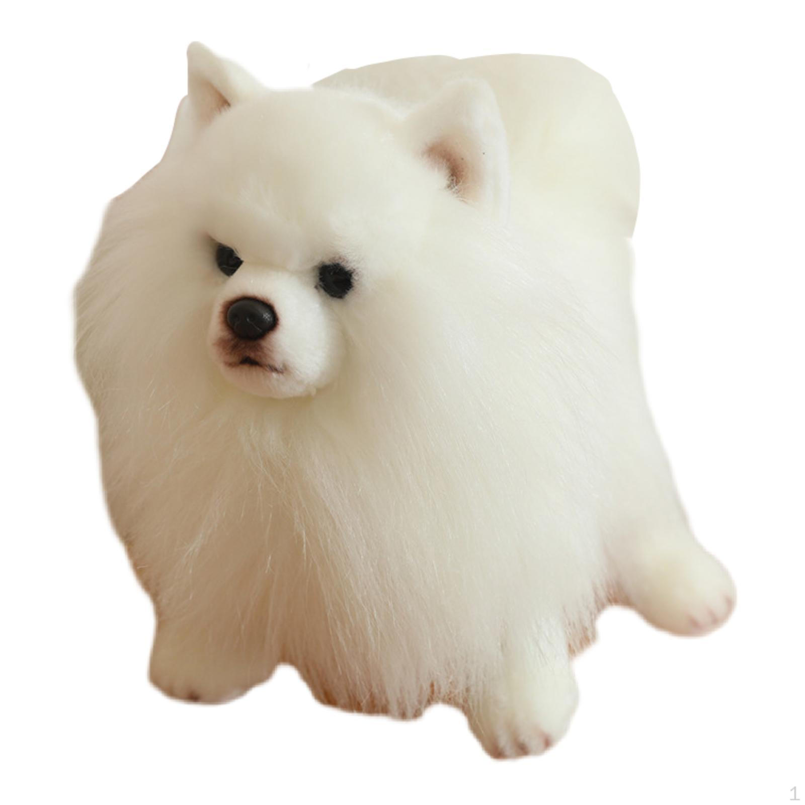 

М’яка м’яка іграшка, цуценя, м’яка плюшева лялька-собака для декору дитячої кімнати, іграшка для білий