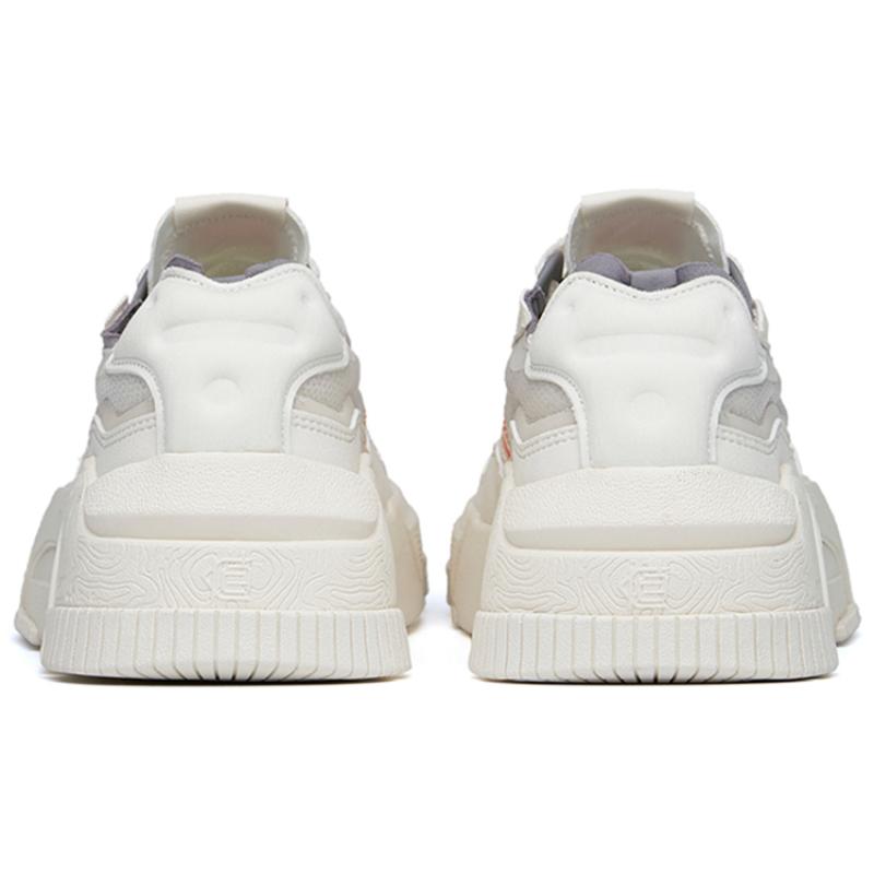 Anta Life Collection A PRO Low-Top Skateboard Shoes Women's Ivory White Sneakers 122228071-2