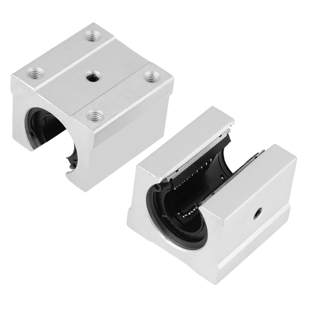 4pcs SBR20UU Open Linear Motion Bearing Sliding Block 3D Printer CNC Parts 20*39*11mm