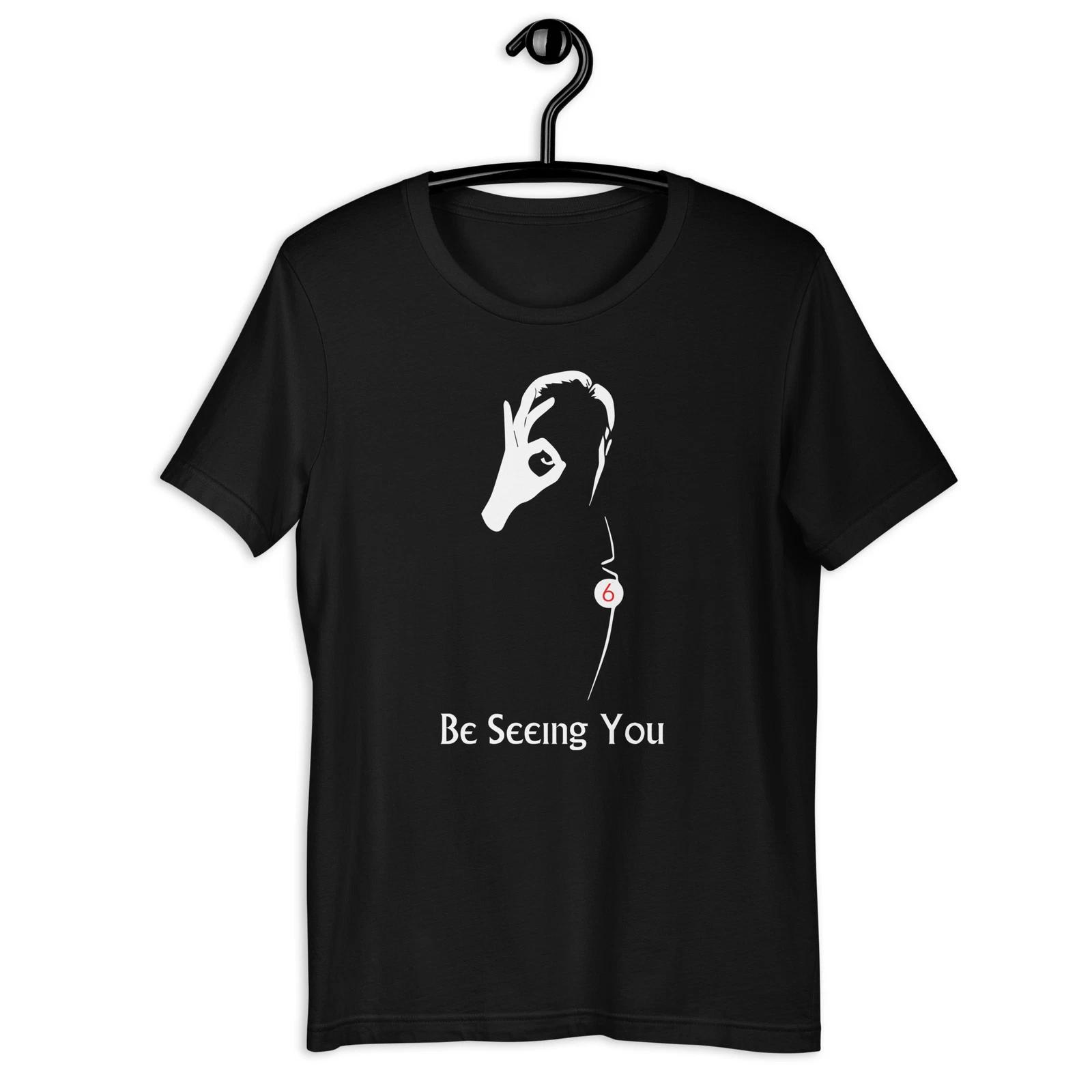 

The Prisoner Be Seeing You Old Movie Unisex T-shirt Black & Navy S-3XL 3XL