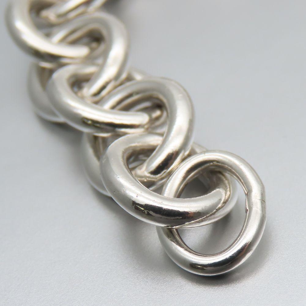 Used TIFFANY&Co. Bracelet Return To Heart Tag Color Splash Silver925 29.8g Silver TIFFANY & Co. Blue Accessories