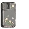 Cold wind flowers are suitable for iPhone17promax mobile phone case 16pro niche x Apple 14/15 all-inclusive 13