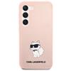 Karl Lagerfeld Klhcs23Msnchbcp S23+ S916 Hardcase Różowy/Pink Silicone Choupette