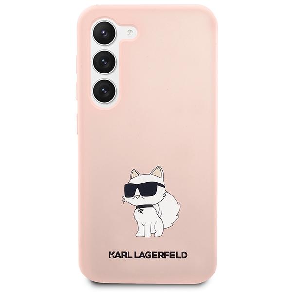 Karl Lagerfeld Klhcs23Msnchbcp S23+ S916 Hardcase Różowy/Pink Silicone Choupette