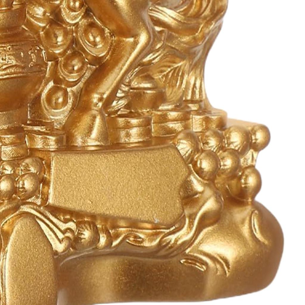 2026 Horse Sculpture Golden Collectible Collection Chinese Horse Decor for Home for Luck Rich Wealth Blessing Holiday Christmas