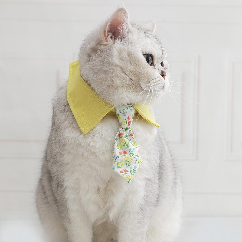 Pet Cat Bow Tie Cute Various Styles Collar Dog Festival Scarf Necklace Small Bichon