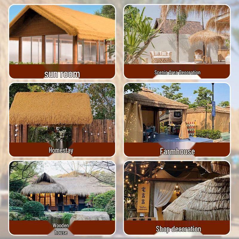 Artificial Thatch Roof & Landscaping Mat