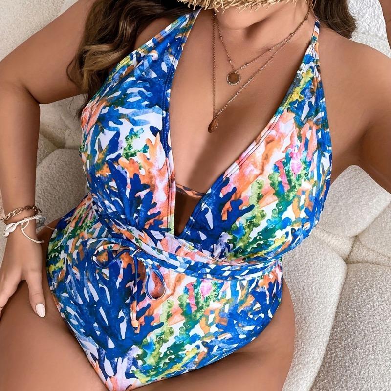 Bikinis für Damen in Übergröße mit hoher Taille, Damen-Bademode & Bekleidung