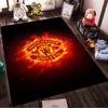 Manchester United Fire Design Designed floor mat, suitable as a non-slip mat for the living room or bedroom sofa