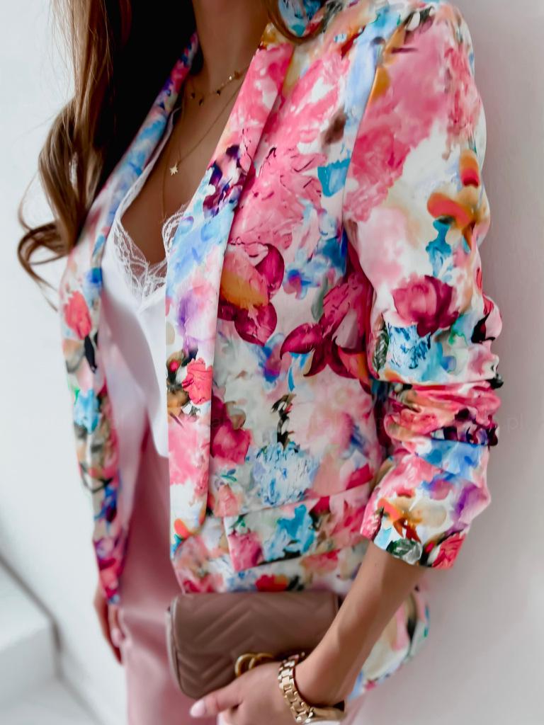 2022 Women's Floral Spring Suit Jacket