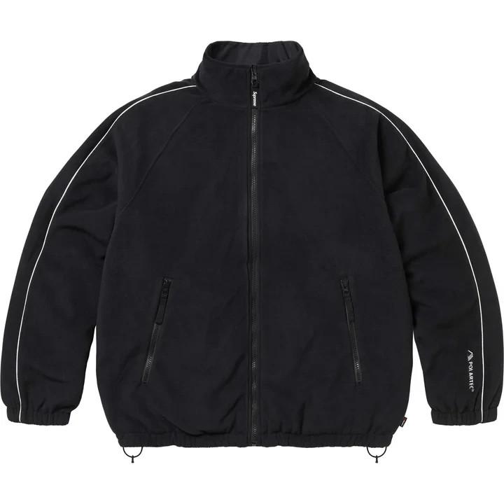 Supreme Polartec Reversible Track Jacket Black