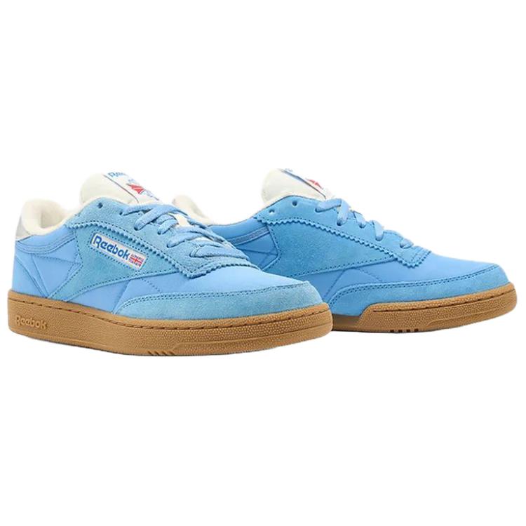 Reebok Club C 85 Comfortable Versatile Durable Skate Shoes Men Sneakers Blue 100239620
