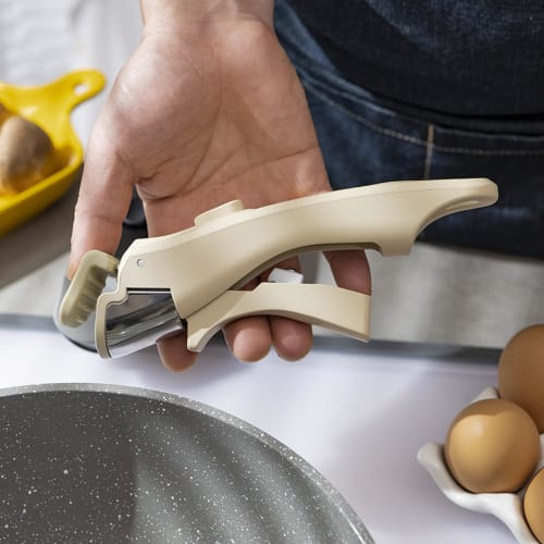 Latikaly Pot Handle, Frying Pan Handle, Skillet Handle, Detachable, Heat-Resistant, Universal Replacement, Won't Scratch Pot, Stable, Easy Installatio