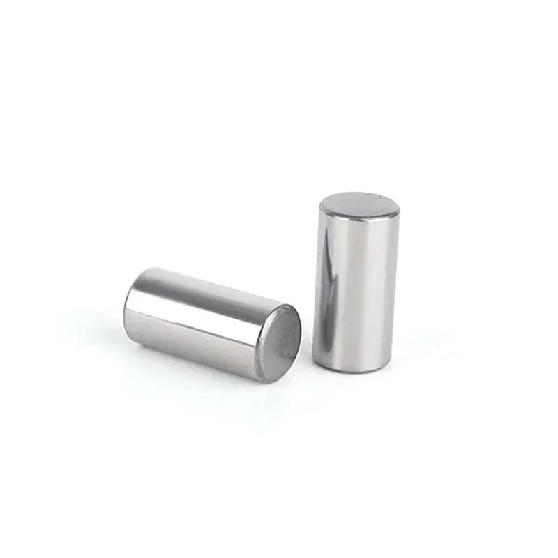 100pcs/lot Dia 4mm  L=4~40mm Bearing Steel  Shaft Roller Pins Cylindrical Pin Locating Dowel Fixed Shaft Solid Rod Transmission