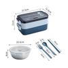 Portable Lunch Bento Box For School Kids Office Worker 3layers Microwae Heating Lunch Container Food Storage Box