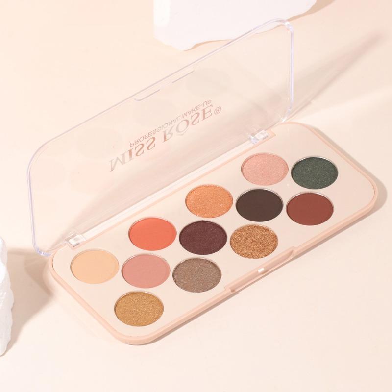 New Multi-color Matte Eye Shadow Plate Make Up Durable and Easy To Color Pearl Eye Shadow Cheek Red Plate