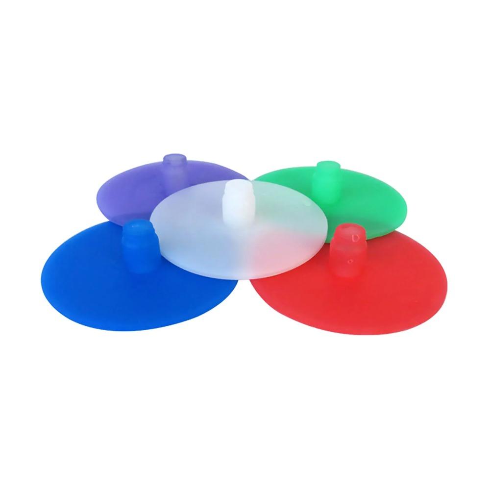 5pcs With Metal Ring Mason Jar Lid Sealed Wide Mouth Jar Cover Silicone Fermenting Lid  Coffee Bean