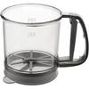 Hand Operated Flour Sifter with Fine Mesh, 1Pcs Portable Manual Press Sifter for Baking Ideal for Flour Cocoa Powdered Suga