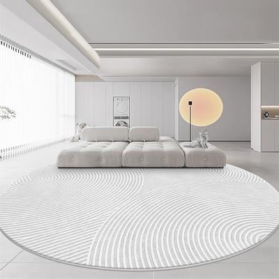 Modern Art Minimalist Round Rugs Living Room Decoration Large Area Carpet Bedroom Bedside Carpets Studio Lounge Rug Chair Mat