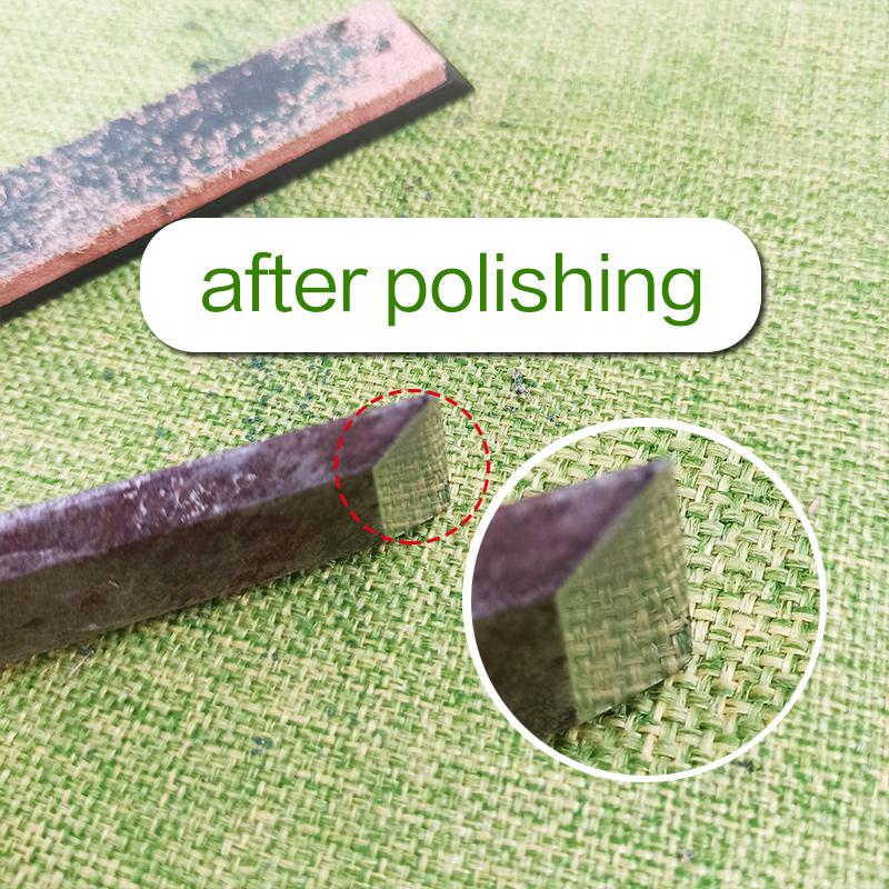 Compound Polishing Abrasive Metals Polishing Chromium Green Oxide Grinding Stropping Leather Fixed Angle Sharpener Accessory