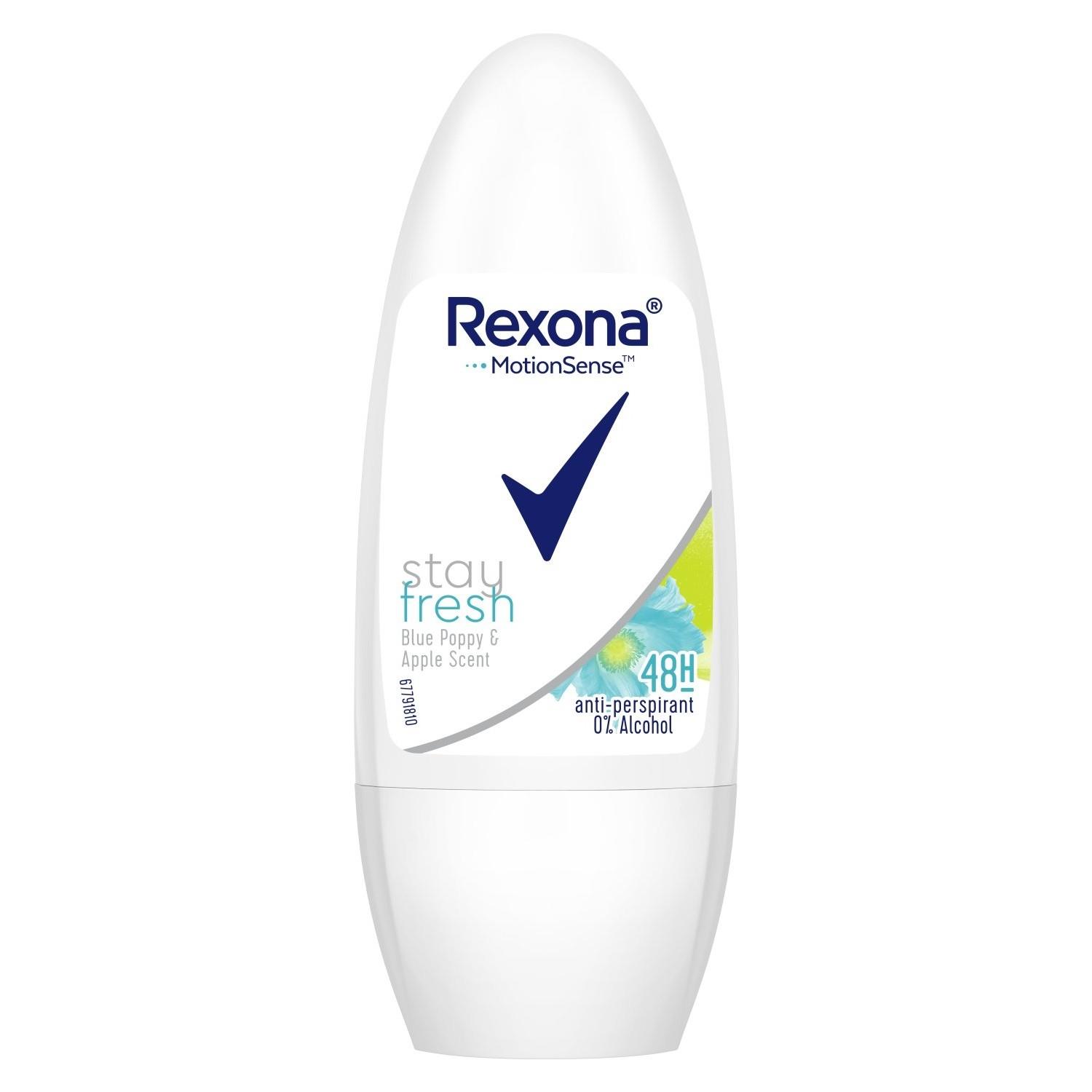

Rexona Stay Fresh Blue Poppy & Apple Roll-On Дезодорант 50 МЛ