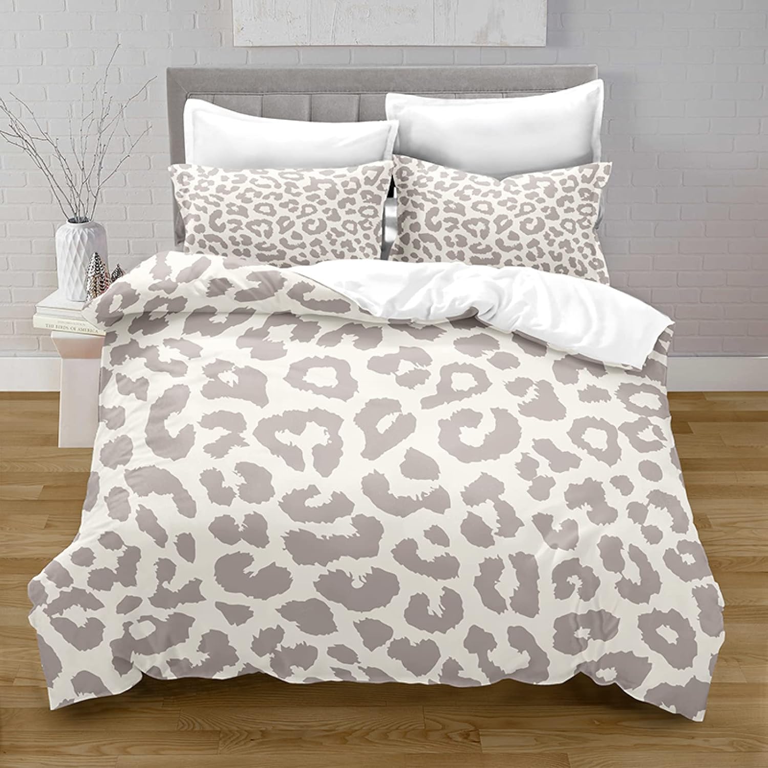 Leoparda gultasveļas komplekts, King izmērs, bērniem