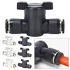 4mm 6mm 8mm Pneumatic Valve Manual Ball Valve Pipe Fitting Push In Turn Switch Quick Joint Connector Durable Home Hardware
