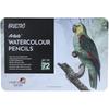 BRUSTRO Artists' Watercolour Pencil (In Elegant Tin Box) Set of 72